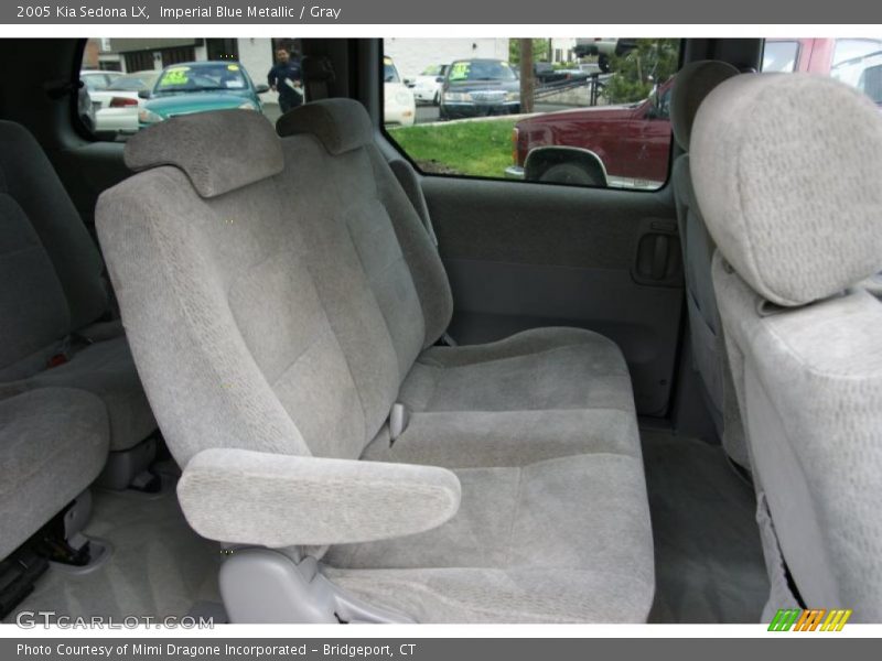 Imperial Blue Metallic / Gray 2005 Kia Sedona LX