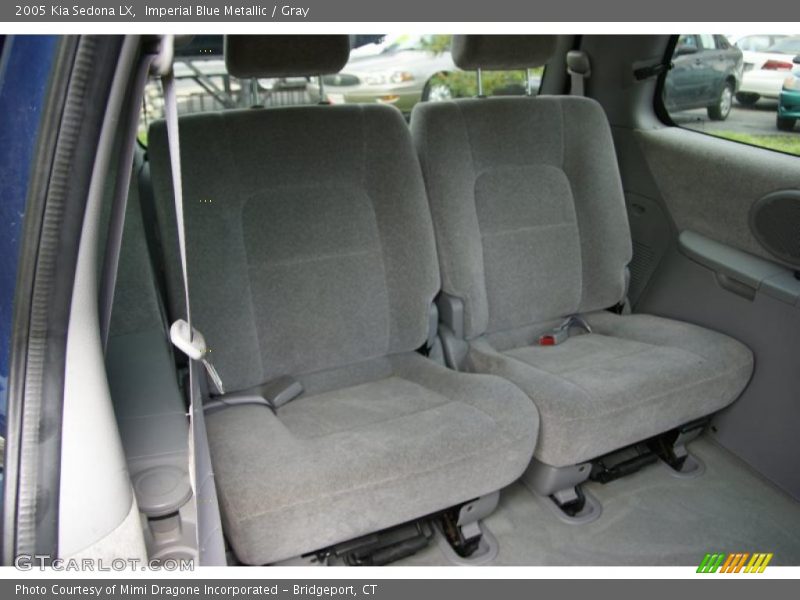 Imperial Blue Metallic / Gray 2005 Kia Sedona LX