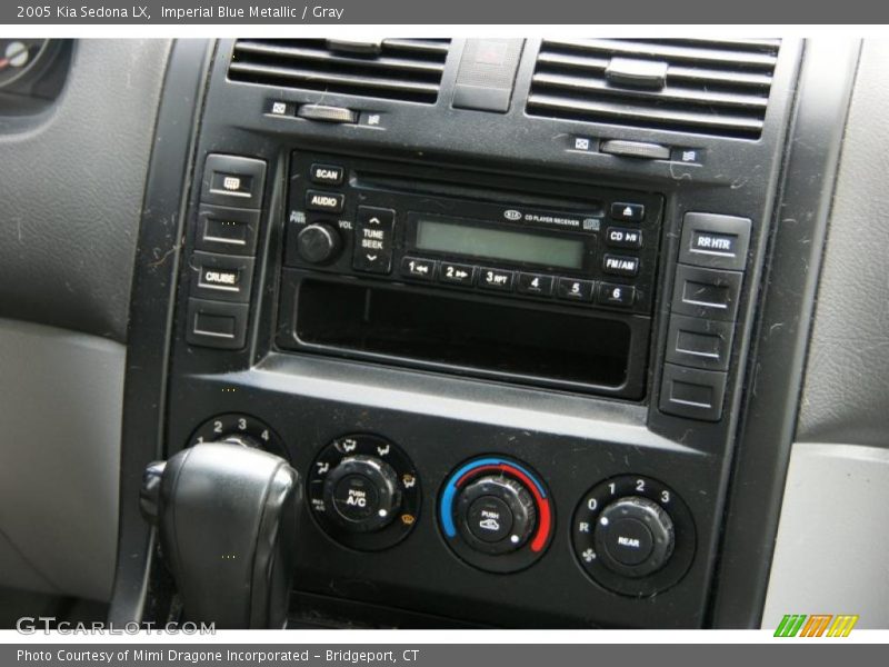 Imperial Blue Metallic / Gray 2005 Kia Sedona LX