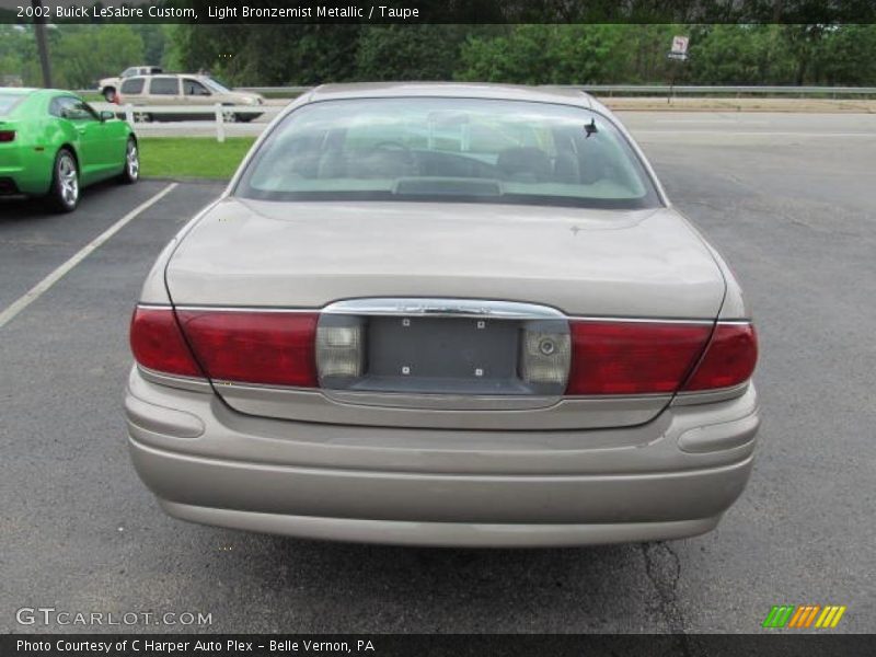 Light Bronzemist Metallic / Taupe 2002 Buick LeSabre Custom