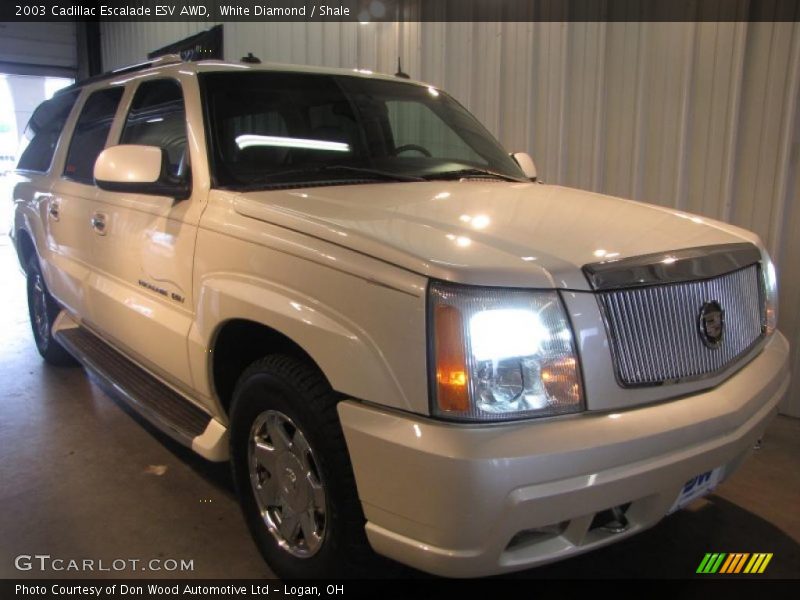 White Diamond / Shale 2003 Cadillac Escalade ESV AWD