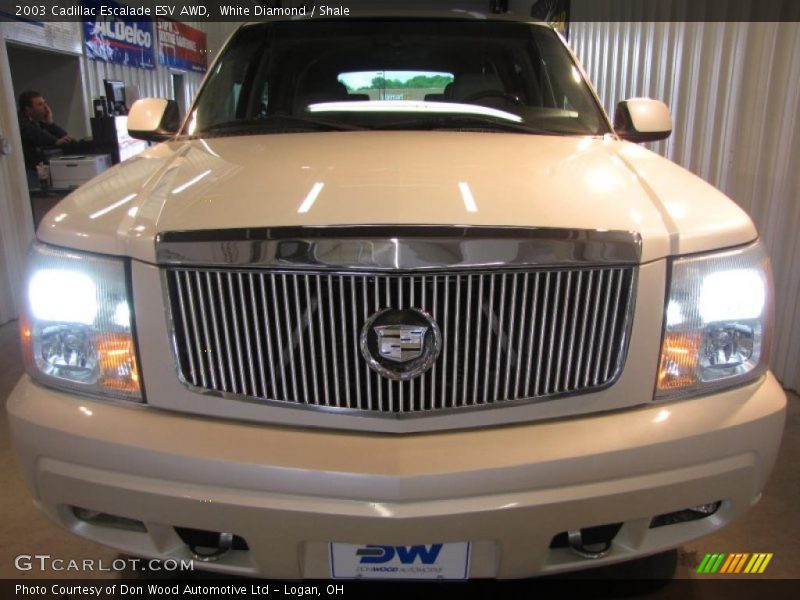 White Diamond / Shale 2003 Cadillac Escalade ESV AWD