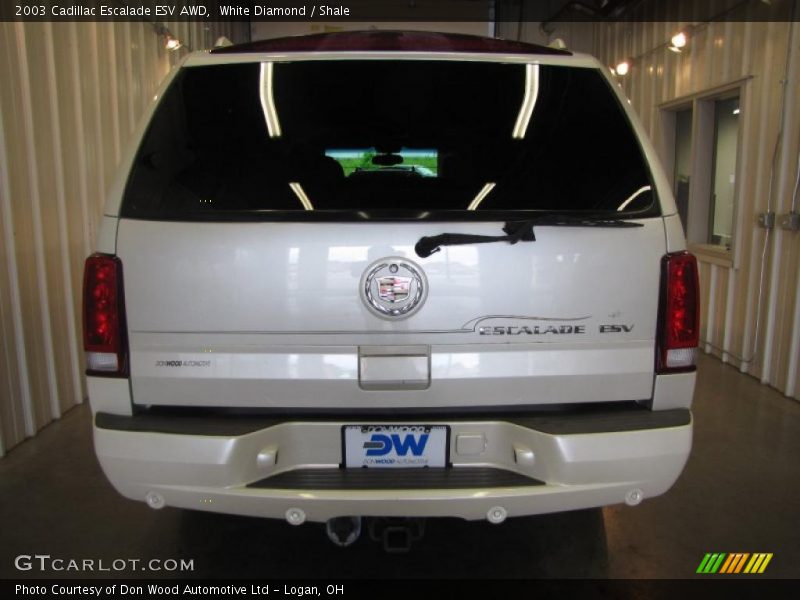 White Diamond / Shale 2003 Cadillac Escalade ESV AWD