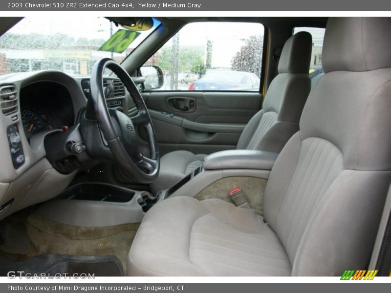  2003 S10 ZR2 Extended Cab 4x4 Medium Gray Interior