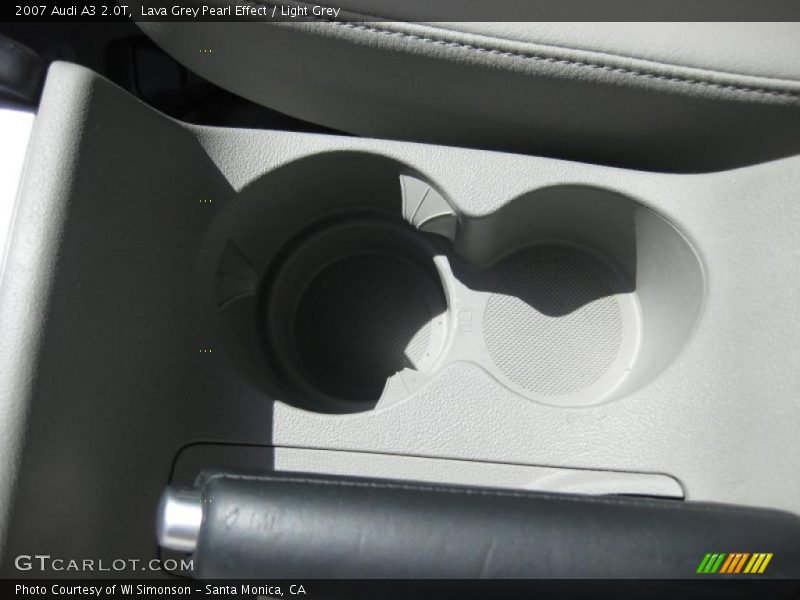 Lava Grey Pearl Effect / Light Grey 2007 Audi A3 2.0T