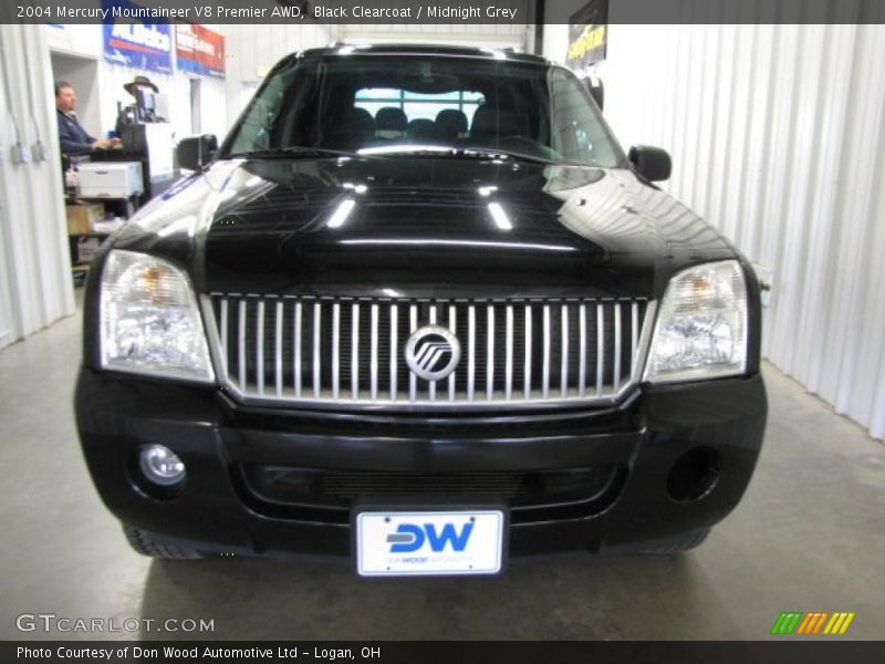 Black Clearcoat / Midnight Grey 2004 Mercury Mountaineer V8 Premier AWD