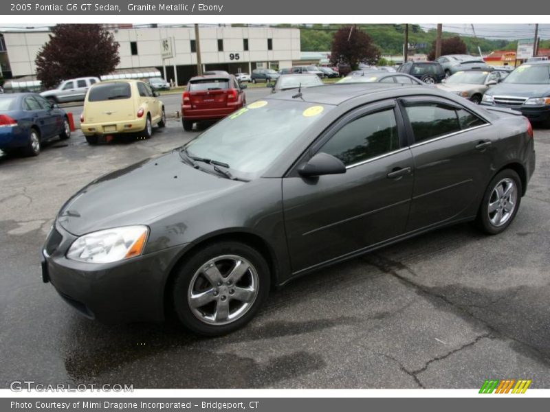 Granite Metallic / Ebony 2005 Pontiac G6 GT Sedan
