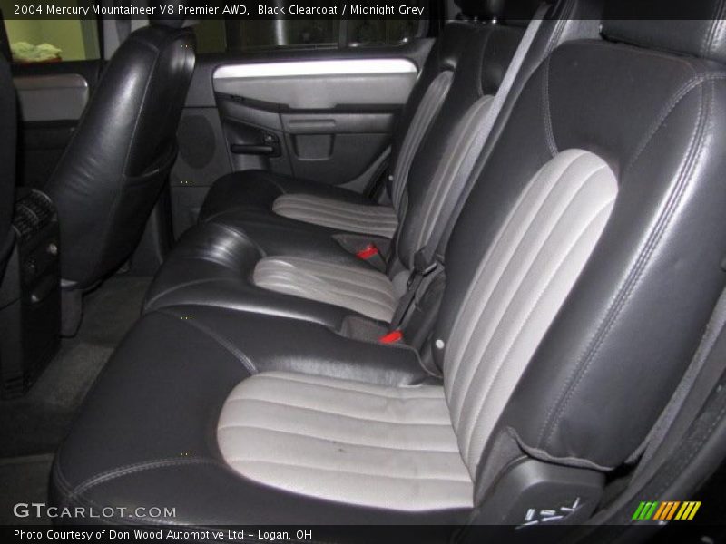 Black Clearcoat / Midnight Grey 2004 Mercury Mountaineer V8 Premier AWD