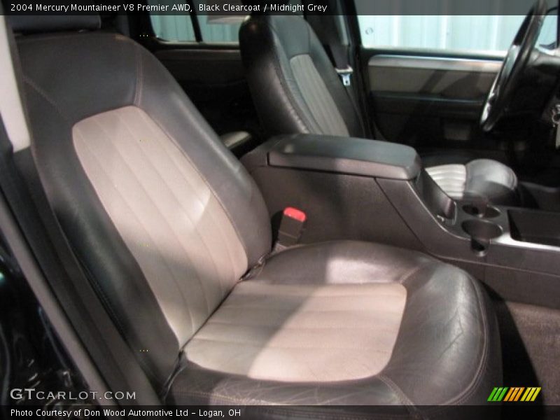 Black Clearcoat / Midnight Grey 2004 Mercury Mountaineer V8 Premier AWD