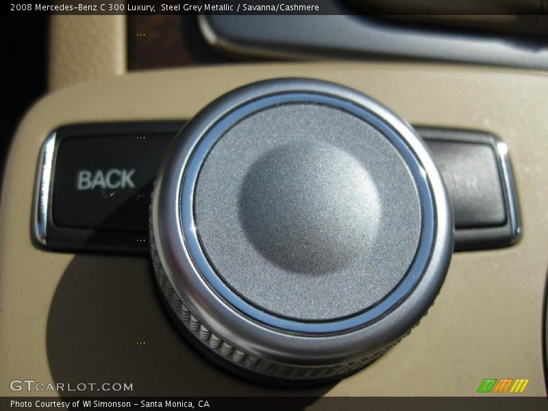 Steel Grey Metallic / Savanna/Cashmere 2008 Mercedes-Benz C 300 Luxury