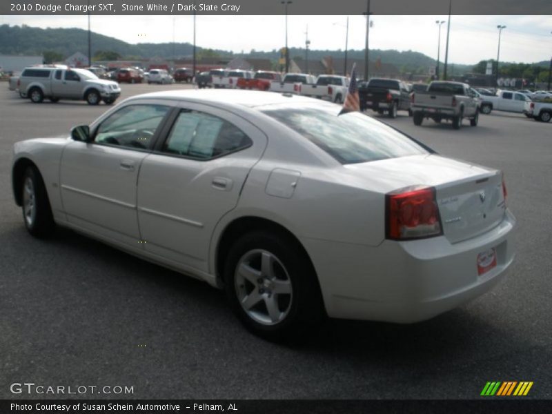 Stone White / Dark Slate Gray 2010 Dodge Charger SXT