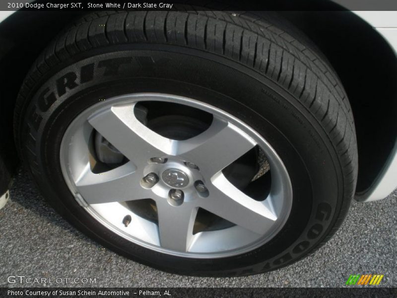 Stone White / Dark Slate Gray 2010 Dodge Charger SXT