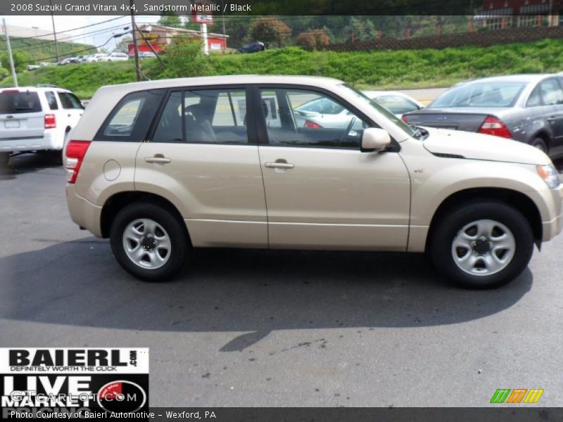 Sandstorm Metallic / Black 2008 Suzuki Grand Vitara 4x4