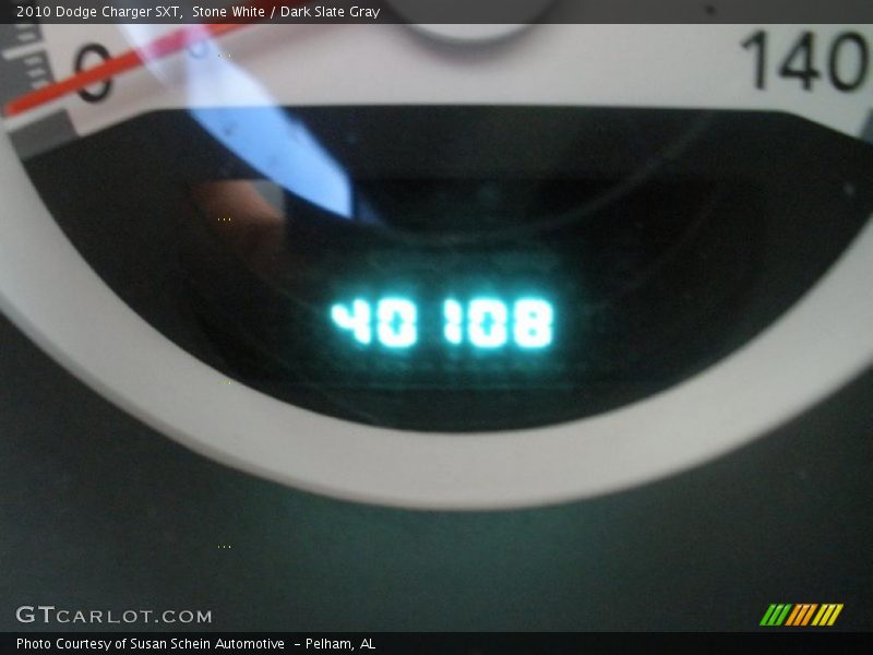 Stone White / Dark Slate Gray 2010 Dodge Charger SXT