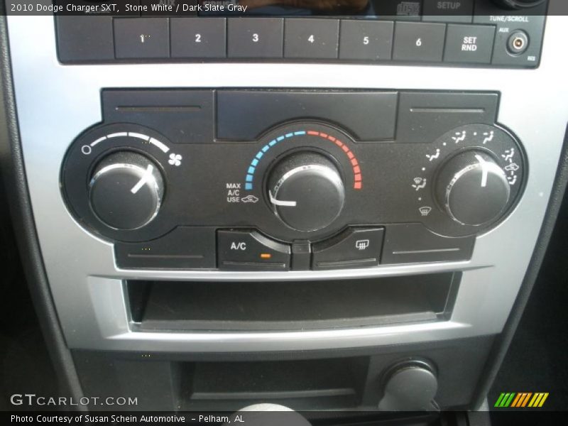 Stone White / Dark Slate Gray 2010 Dodge Charger SXT