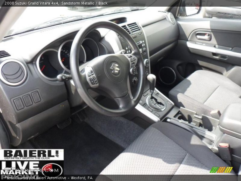 Sandstorm Metallic / Black 2008 Suzuki Grand Vitara 4x4