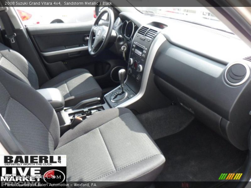 Sandstorm Metallic / Black 2008 Suzuki Grand Vitara 4x4