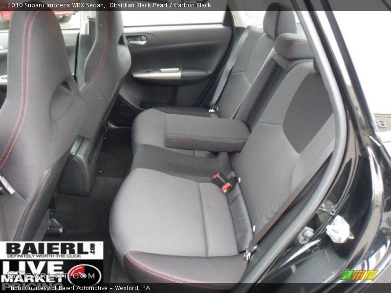 Obsidian Black Pearl / Carbon Black 2010 Subaru Impreza WRX Sedan