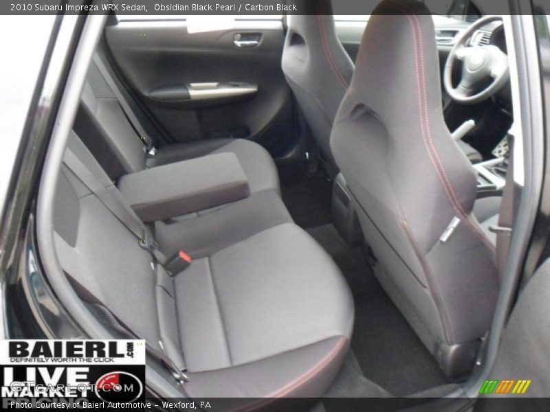 Obsidian Black Pearl / Carbon Black 2010 Subaru Impreza WRX Sedan