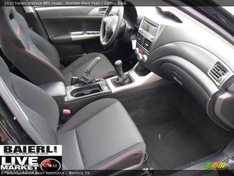 Obsidian Black Pearl / Carbon Black 2010 Subaru Impreza WRX Sedan