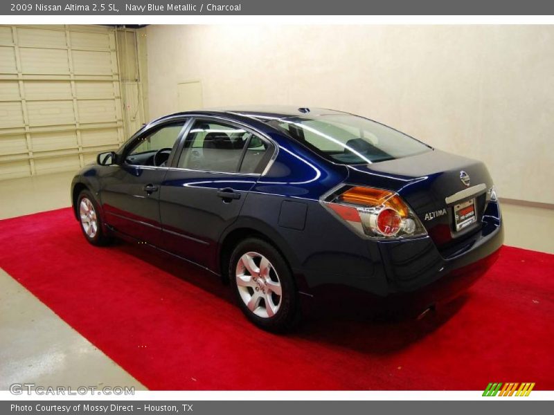 Navy Blue Metallic / Charcoal 2009 Nissan Altima 2.5 SL