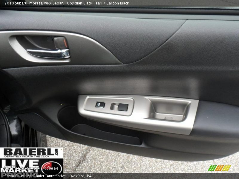 Obsidian Black Pearl / Carbon Black 2010 Subaru Impreza WRX Sedan