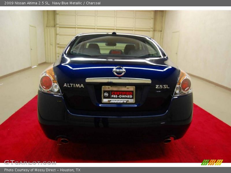 Navy Blue Metallic / Charcoal 2009 Nissan Altima 2.5 SL