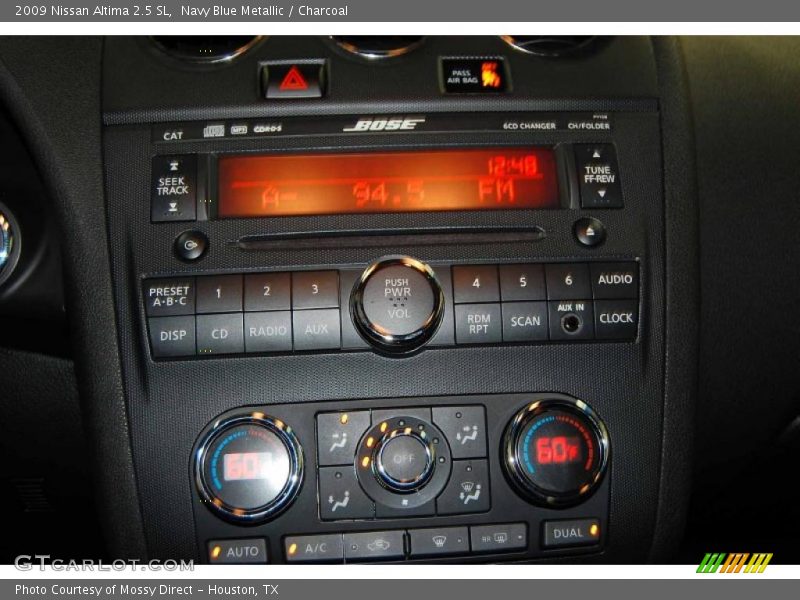 Navy Blue Metallic / Charcoal 2009 Nissan Altima 2.5 SL