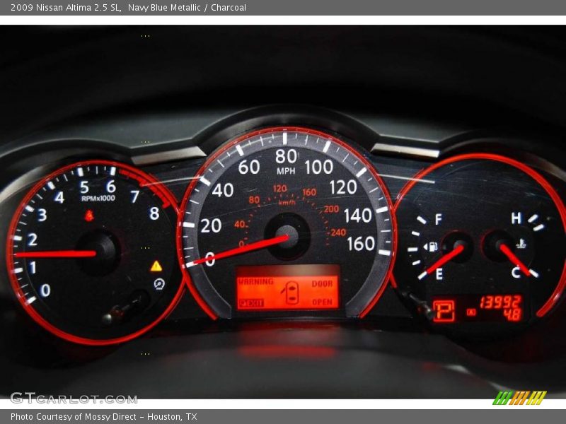 Navy Blue Metallic / Charcoal 2009 Nissan Altima 2.5 SL
