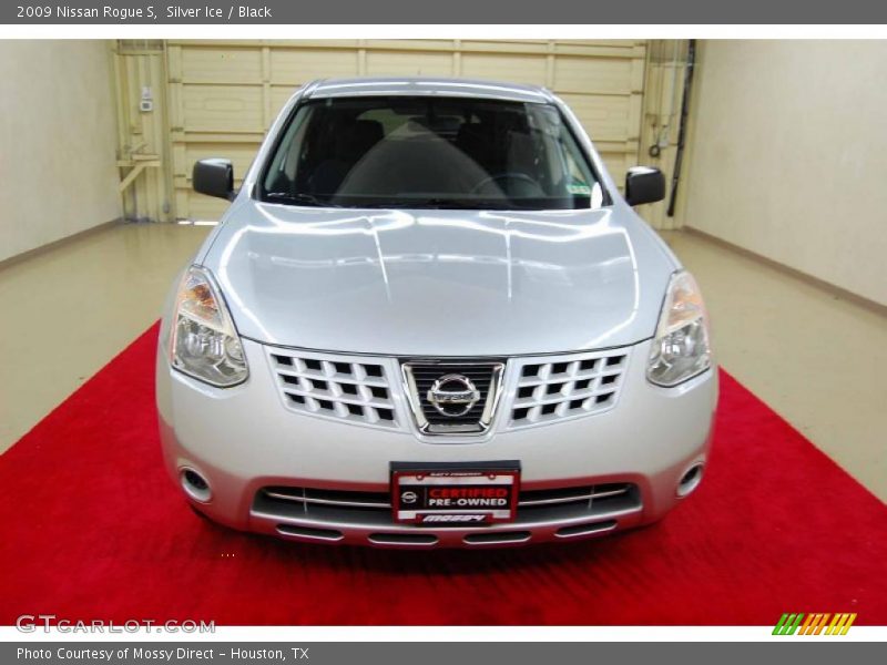 Silver Ice / Black 2009 Nissan Rogue S