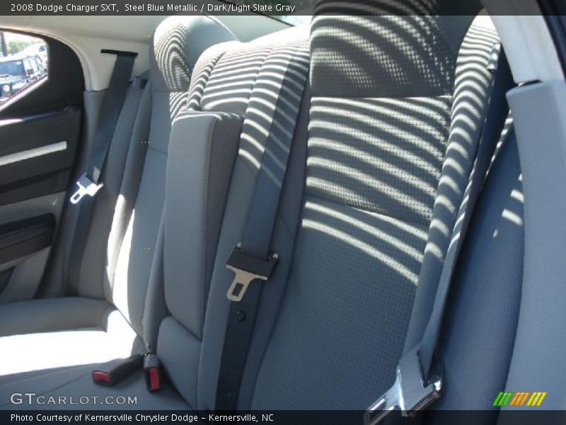 Steel Blue Metallic / Dark/Light Slate Gray 2008 Dodge Charger SXT