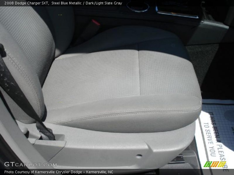 Steel Blue Metallic / Dark/Light Slate Gray 2008 Dodge Charger SXT