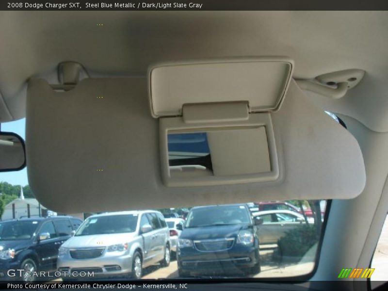 Steel Blue Metallic / Dark/Light Slate Gray 2008 Dodge Charger SXT