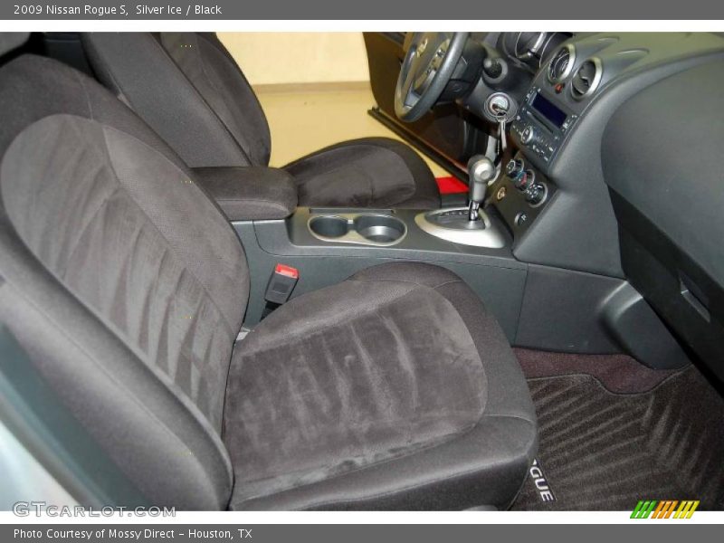 Silver Ice / Black 2009 Nissan Rogue S