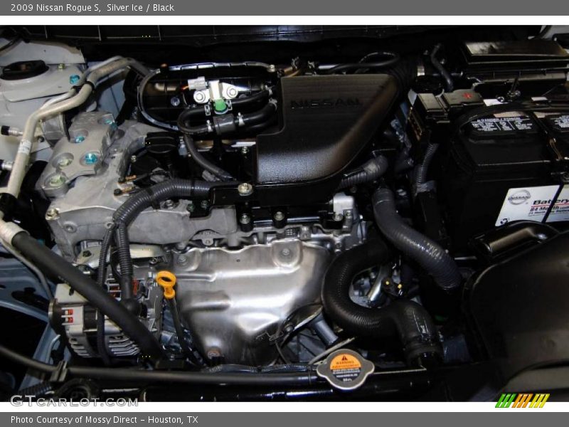 Silver Ice / Black 2009 Nissan Rogue S