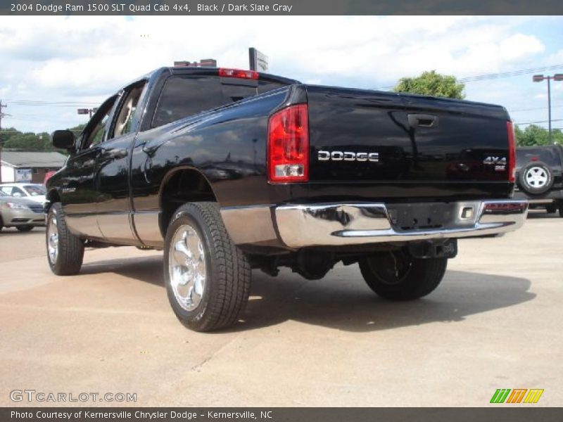 Black / Dark Slate Gray 2004 Dodge Ram 1500 SLT Quad Cab 4x4