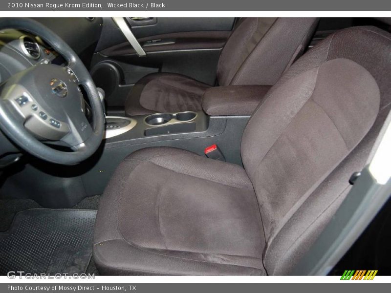  2010 Rogue Krom Edition Black Interior