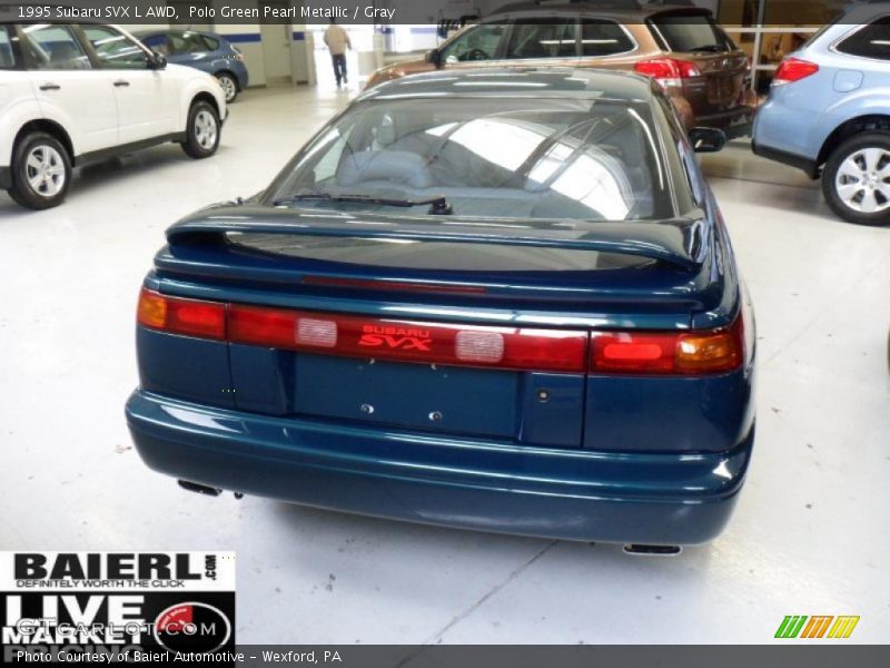 Polo Green Pearl Metallic / Gray 1995 Subaru SVX L AWD