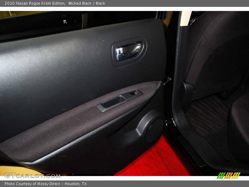 Wicked Black / Black 2010 Nissan Rogue Krom Edition