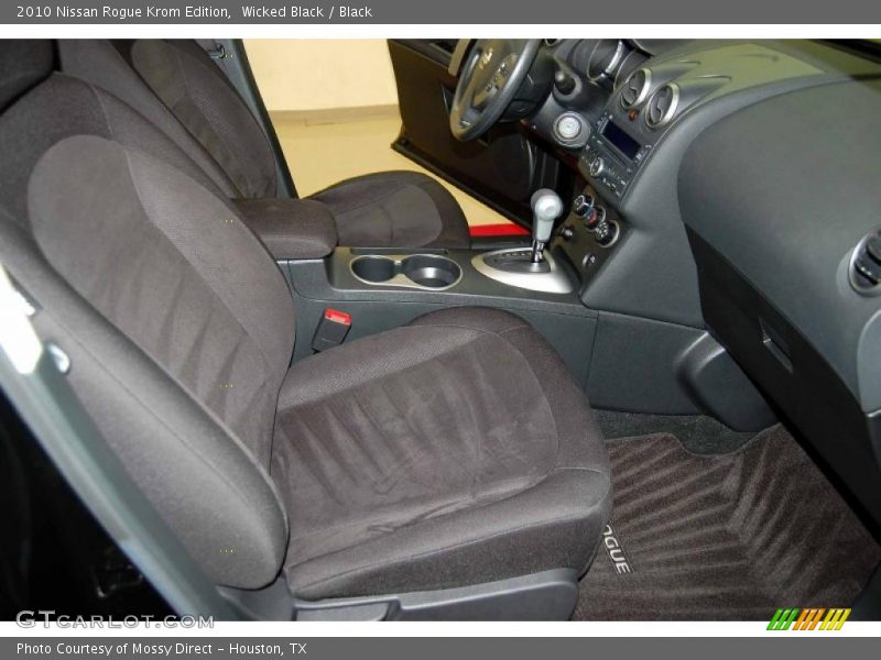 2010 Rogue Krom Edition Black Interior
