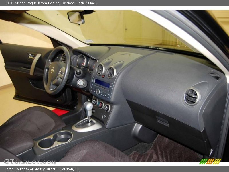 Dashboard of 2010 Rogue Krom Edition
