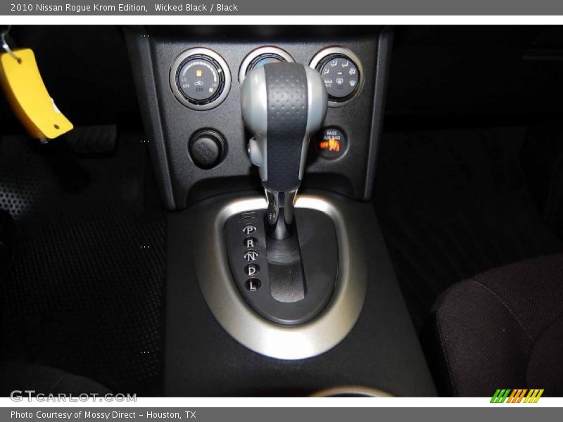  2010 Rogue Krom Edition Xtronic CVT Automatic Shifter