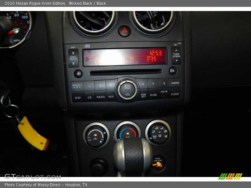 Controls of 2010 Rogue Krom Edition
