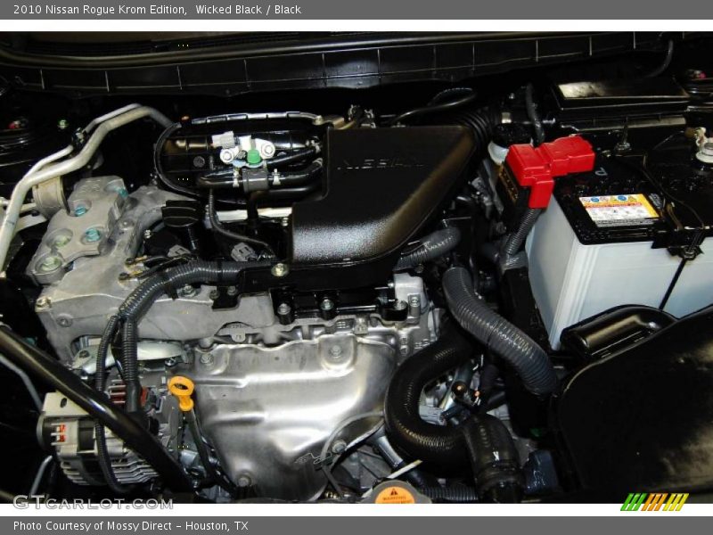 2010 Rogue Krom Edition Engine - 2.5 Liter DOHC 16-Valve CVTCS 4 Cylinder