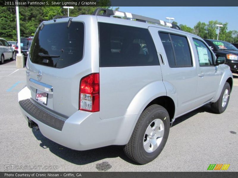 Silver Lightning / Graphite 2011 Nissan Pathfinder S