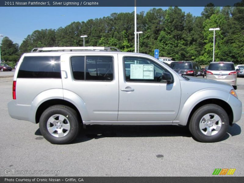 Silver Lightning / Graphite 2011 Nissan Pathfinder S