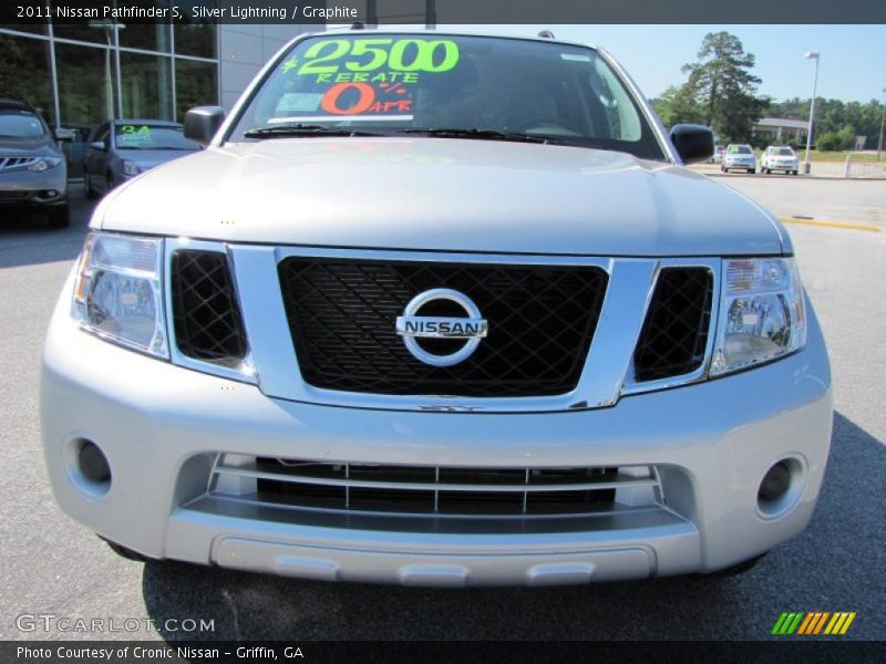 Silver Lightning / Graphite 2011 Nissan Pathfinder S