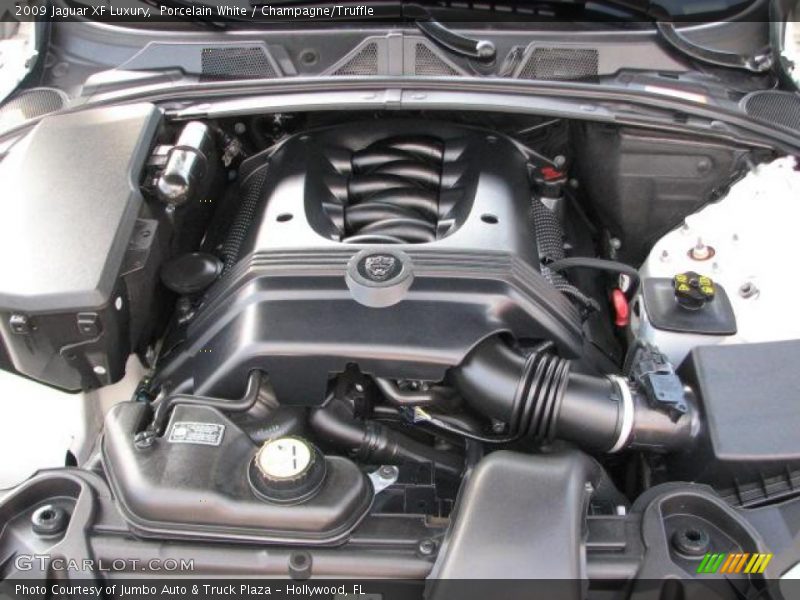  2009 XF Luxury Engine - 4.2 Liter DOHC 32-Valve VVT V8