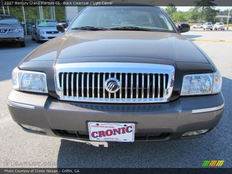 Black Clearcoat / Light Camel 2007 Mercury Grand Marquis GS