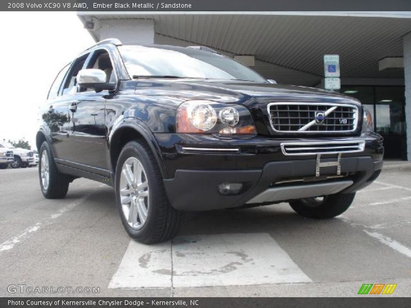 Ember Black Metallic / Sandstone 2008 Volvo XC90 V8 AWD